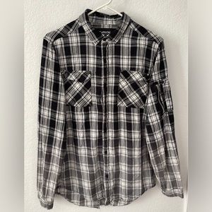 Black and White Flannel